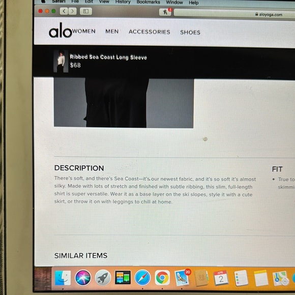 ALO Ribbed Sea Coast - Picture 5 of 7